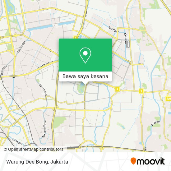 Peta Warung Dee Bong