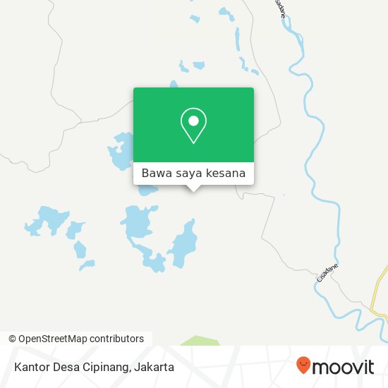 Peta Kantor Desa Cipinang