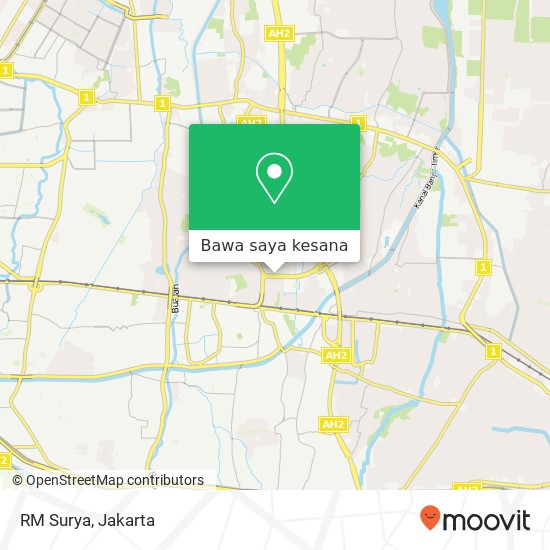 Peta RM Surya, Jalan Dr Sumarno Cakung 13940