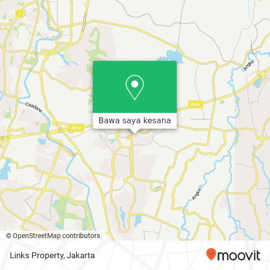 Peta Links Property, Jalan Jalur Sutera Timur Pinang