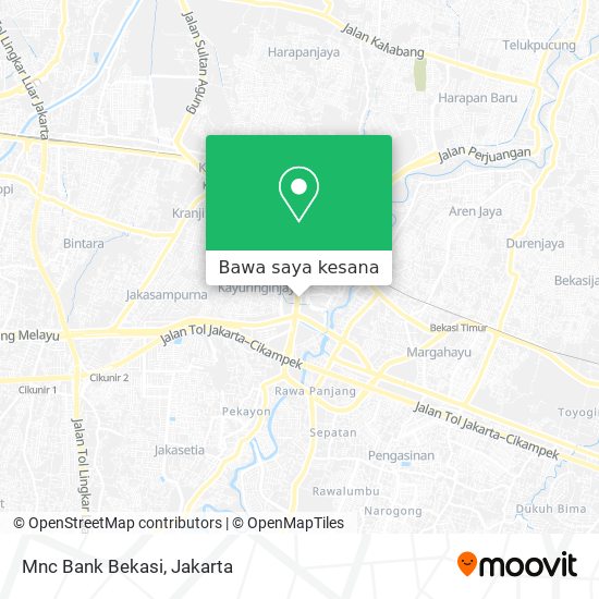 Peta Mnc Bank Bekasi