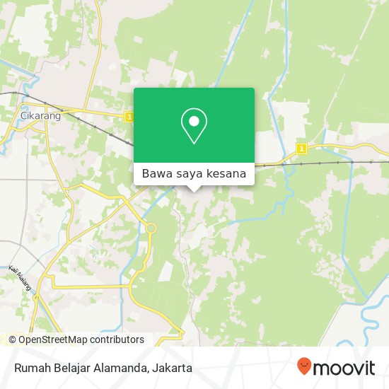 Peta Rumah Belajar Alamanda