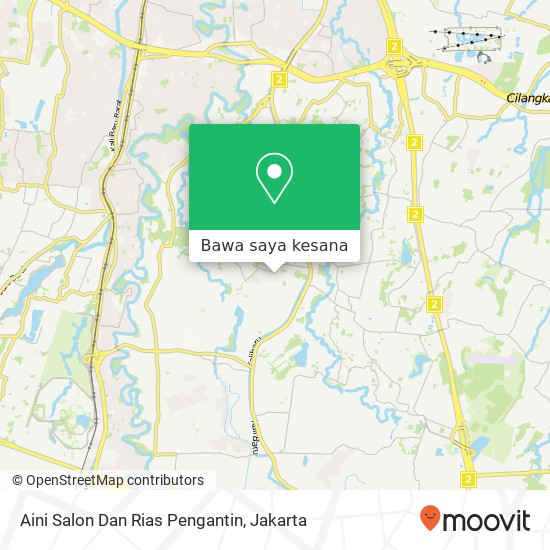 Peta Aini Salon Dan Rias Pengantin