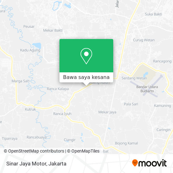 Peta Sinar Jaya Motor