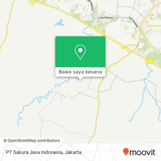 Peta PT Sakura Java Indonesia, Jalan Citanduy Raya