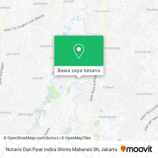 Peta Notaris Dan Ppat Indira Shinta Maharani Sh