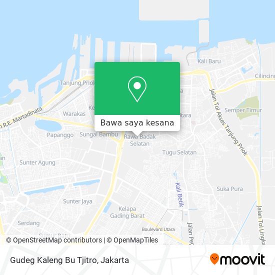 Peta Gudeg Kaleng Bu Tjitro