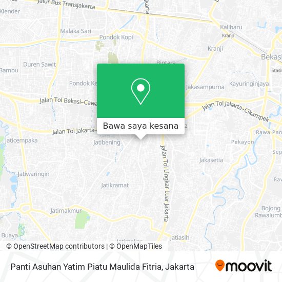 Peta Panti Asuhan Yatim Piatu Maulida Fitria