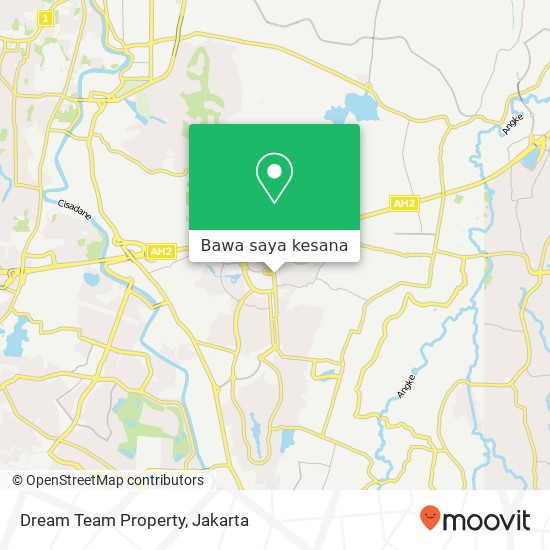 Peta Dream Team Property, Ruko Jalur Sutra Pinang Tangerang Kota 15144 Indonesia