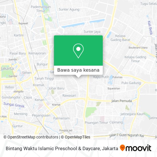 Peta Bintang Waktu Islamic Preschool & Daycare