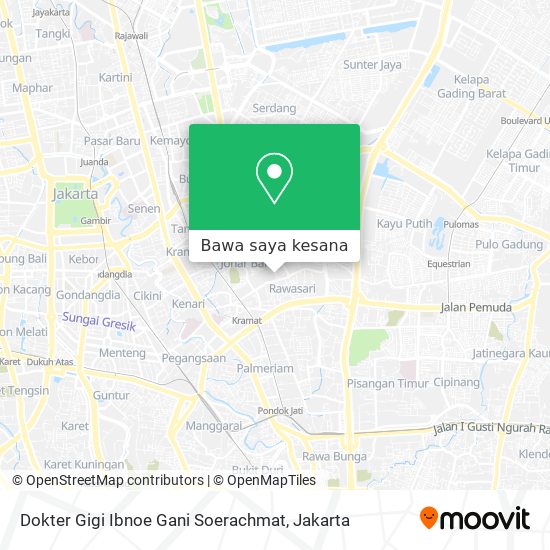 Peta Dokter Gigi Ibnoe Gani Soerachmat