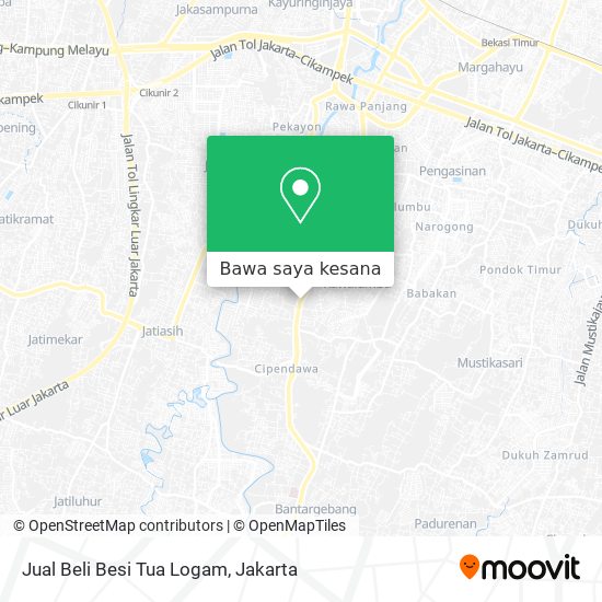 Peta Jual Beli Besi Tua Logam