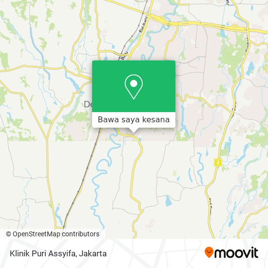 Peta Klinik Puri Assyifa