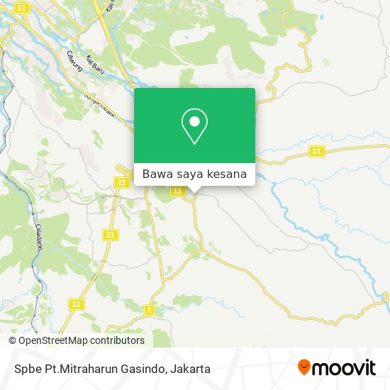 Peta Spbe Pt.Mitraharun Gasindo