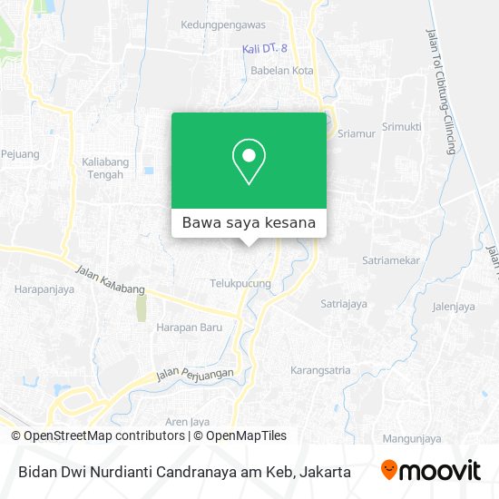 Peta Bidan Dwi Nurdianti Candranaya am Keb