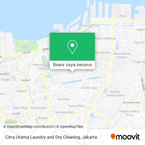 Peta Citra Utama Laundry and Dry Cleaning