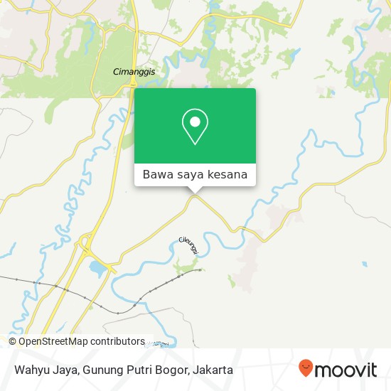 Peta Wahyu Jaya, Gunung Putri Bogor