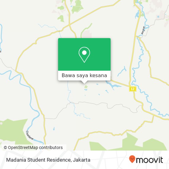 Peta Madania Student Residence, Kemang 16315