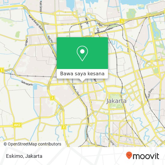 Peta Eskimo, Jalan KH. Hasyim Ashari Gambir 10140