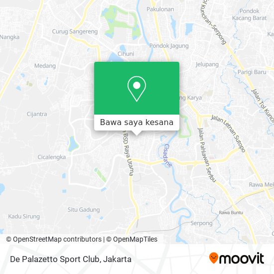 Peta De Palazetto Sport Club