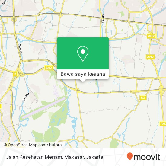 Peta Jalan Kesehatan Meriam, Makasar