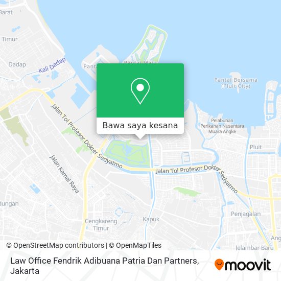 Peta Law Office Fendrik Adibuana Patria Dan Partners