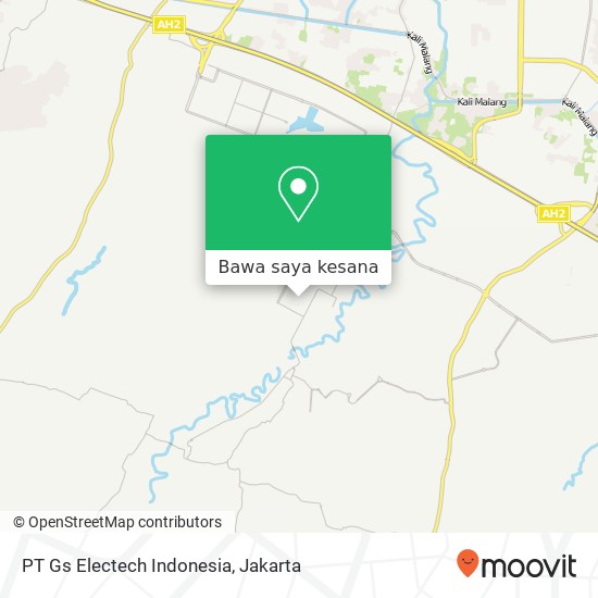 Peta PT Gs Electech Indonesia, Cikarang Barat 17846