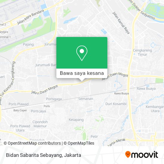 Peta Bidan Sabarita Sebayang