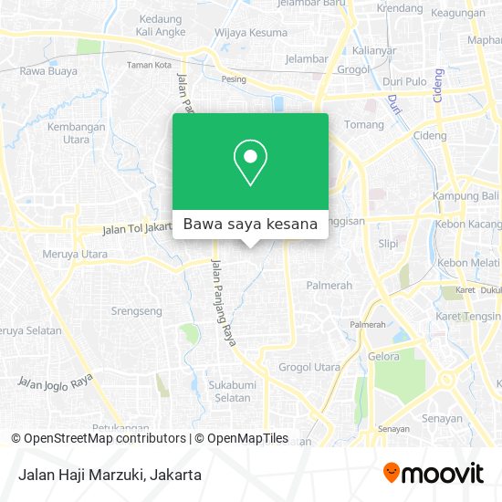 Peta Jalan Haji Marzuki