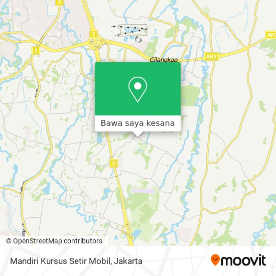 Peta Mandiri Kursus Setir Mobil