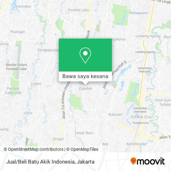 Peta Jual/Beli Batu Akik Indonesia