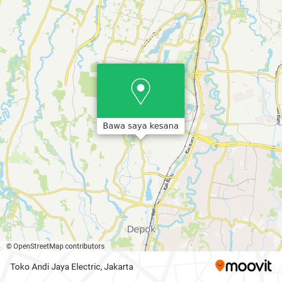 Peta Toko Andi Jaya Electric