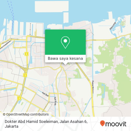 Peta Dokter Abd Hamid Soeleiman, Jalan Asahan 6