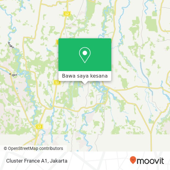 Peta Cluster France A1, Sawangan