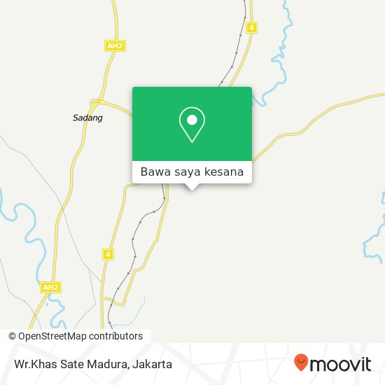 Peta Wr.Khas Sate Madura, Jalan Ipik Gandamanah