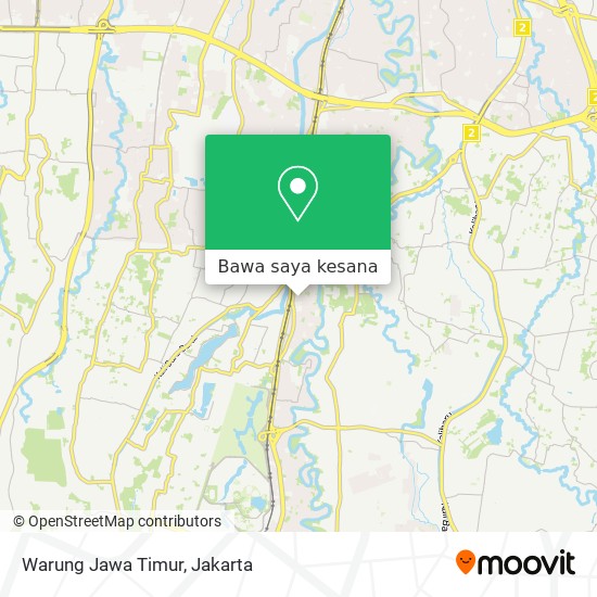 Peta Warung Jawa Timur