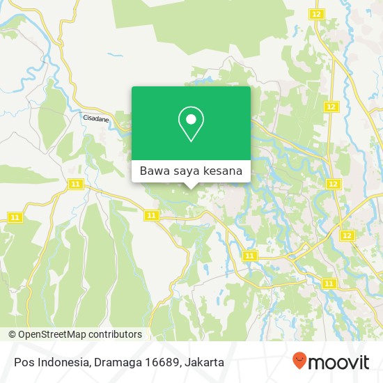 Peta Pos Indonesia, Dramaga 16689