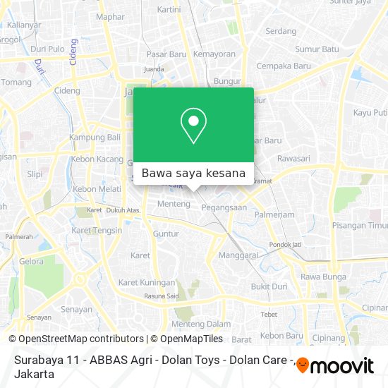 Peta Surabaya 11 -  ABBAS Agri - Dolan Toys - Dolan Care -