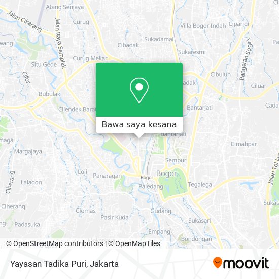 Peta Yayasan Tadika Puri