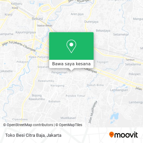 Peta Toko Besi Citra Baja