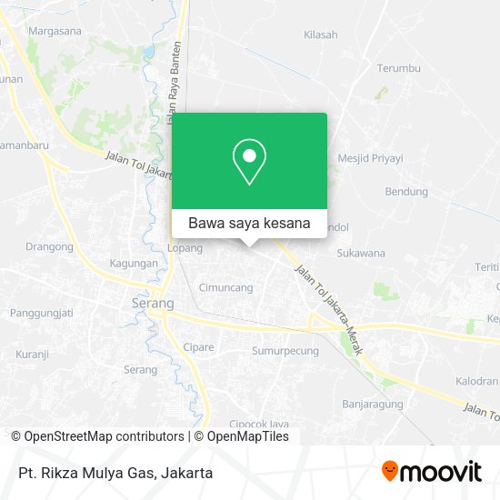 Peta Pt. Rikza Mulya Gas, Jalan Ayip Usman
