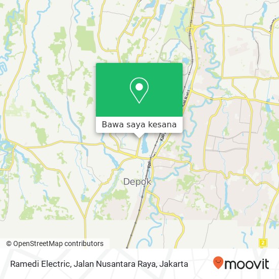 Peta Ramedi Electric, Jalan Nusantara Raya