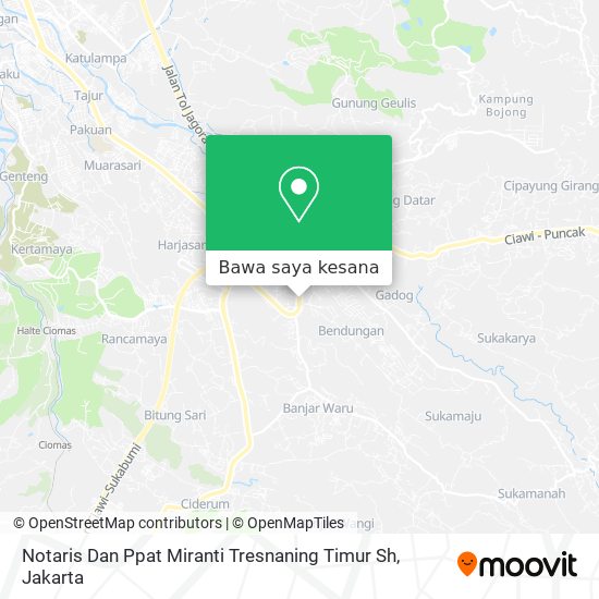 Peta Notaris Dan Ppat Miranti Tresnaning Timur Sh