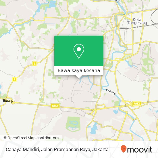 Peta Cahaya Mandiri, Jalan Prambanan Raya