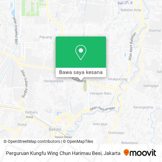 Peta Perguruan Kungfu Wing Chun Harimau Besi