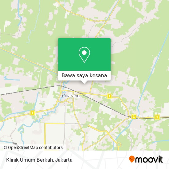 Peta Klinik Umum Berkah