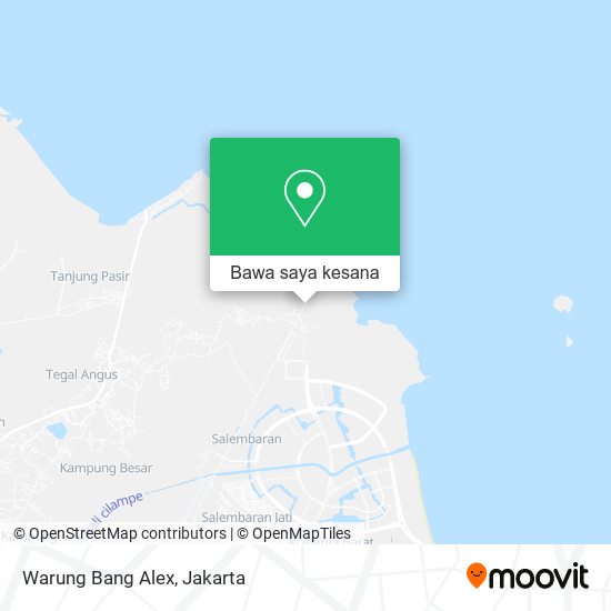 Peta Warung Bang Alex