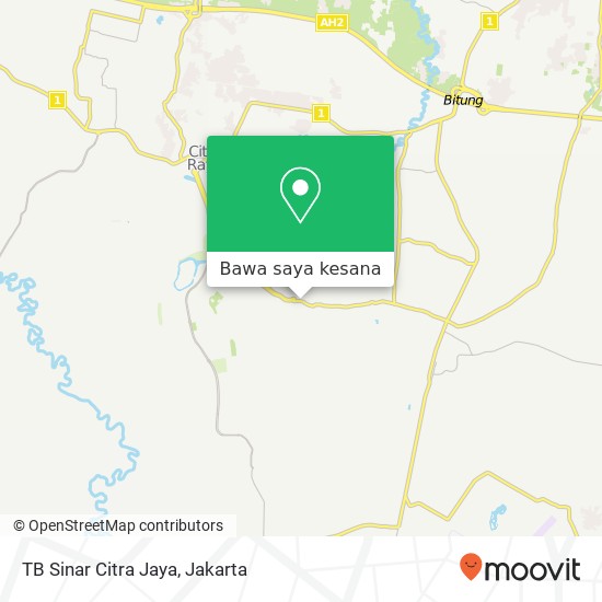 Peta TB Sinar Citra Jaya, Jalan Cukang Galih
