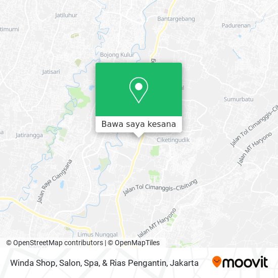 Peta Winda Shop, Salon, Spa, & Rias Pengantin