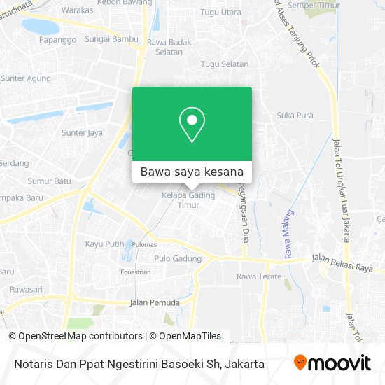 Peta Notaris Dan Ppat Ngestirini Basoeki Sh